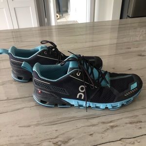 ON Mens running Sneakers Grey/Blue USED